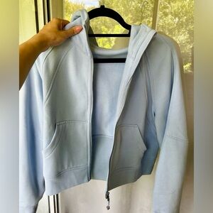 Lululemon Oversized full zip scuba